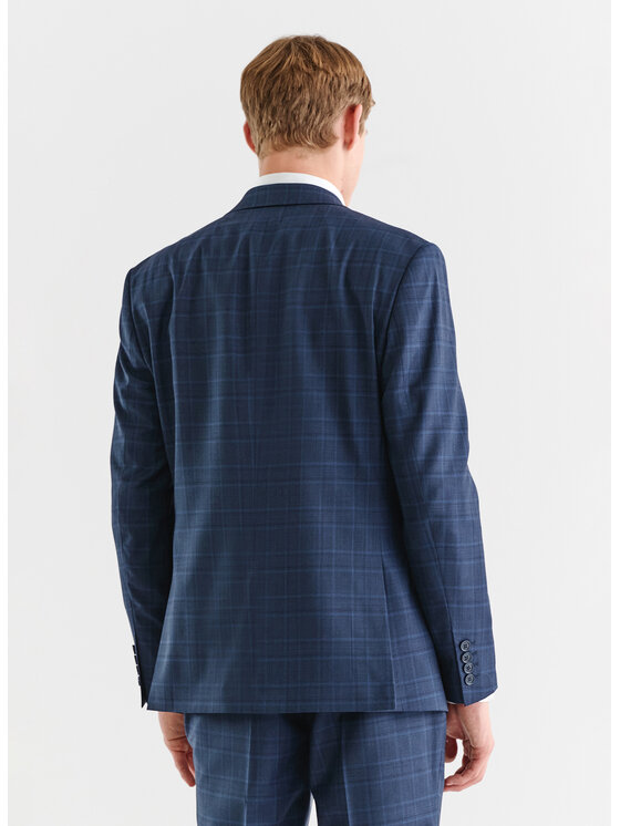 Pako Lorente Pako Lorente Marynarka P23SF-3G-010 Granatowy Slim Fit