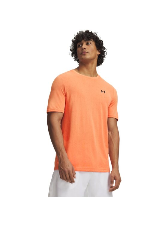 Under Armour Under Armour Koszulka techniczna 1382801 Pomarańczowy Slim Fit