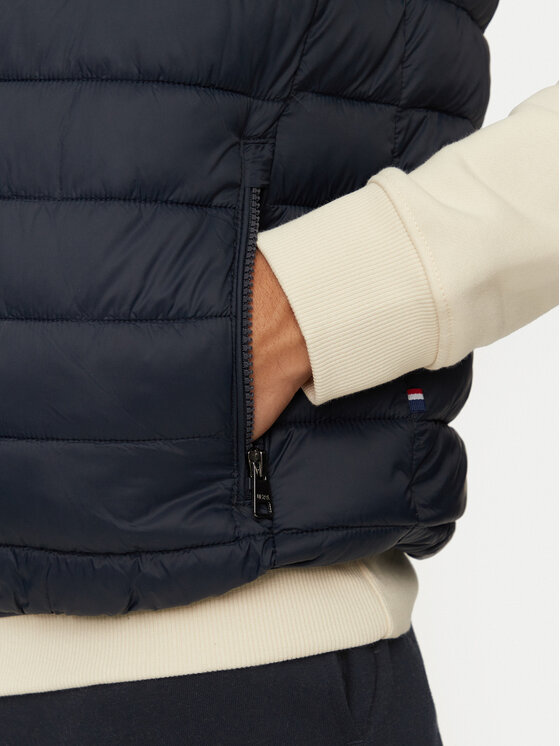 U.S. Polo Assn. U.S. Polo Assn. Vestă elegantă MUP3267 Bleumarin Regular Fit