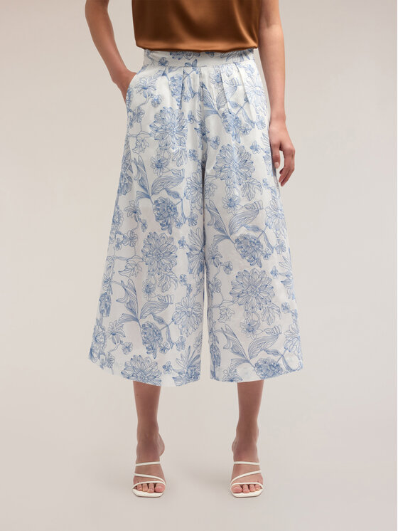 Motivi Motivi Pantaloni di tessuto P034Q004008N0S1 Turchese Flare Fit