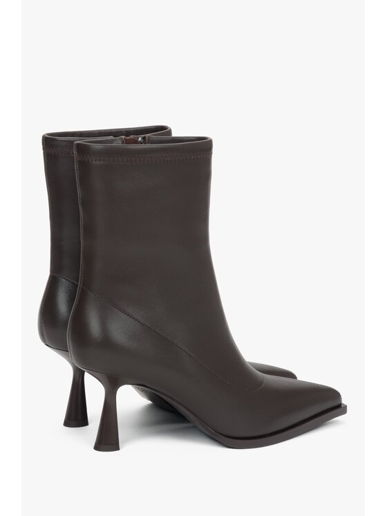 Estro Estro Μποτάκια ER00118455 Καφέ