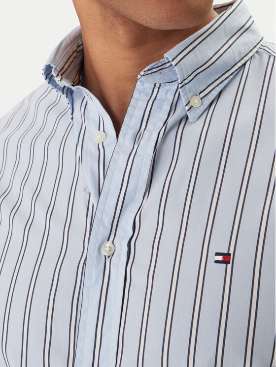 Tommy Hilfiger Tommy Hilfiger Marškiniai MW0MW42441 Žydra Regular Fit