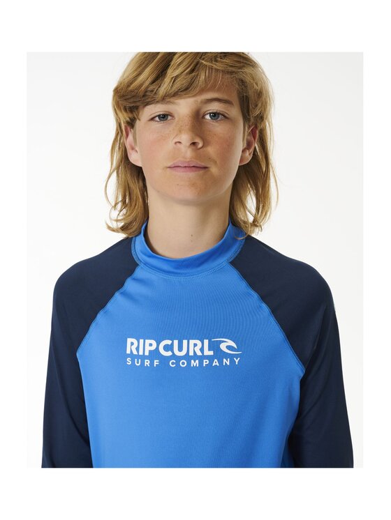 Rip Curl Rip Curl Koszulka do pływania Shock Upf L/S-Boy Niebieski