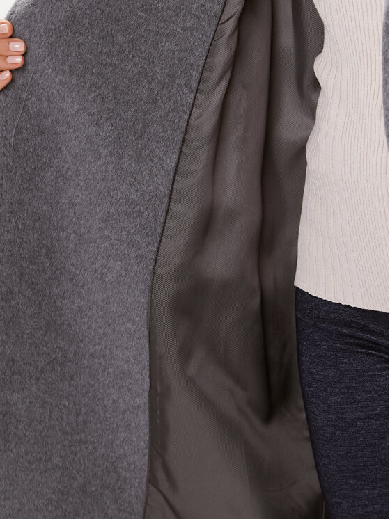 Weekend Max Mara Weekend Max Mara Palton de lână Tempera 2350161233 Gri Regular Fit