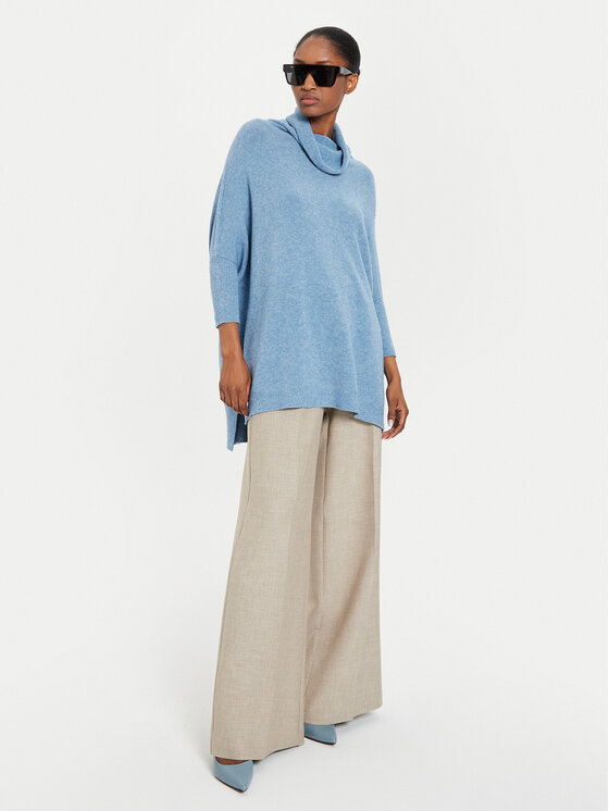 Kontatto Kontatto Dolcevita 3M0140 Blu Relaxed Fit