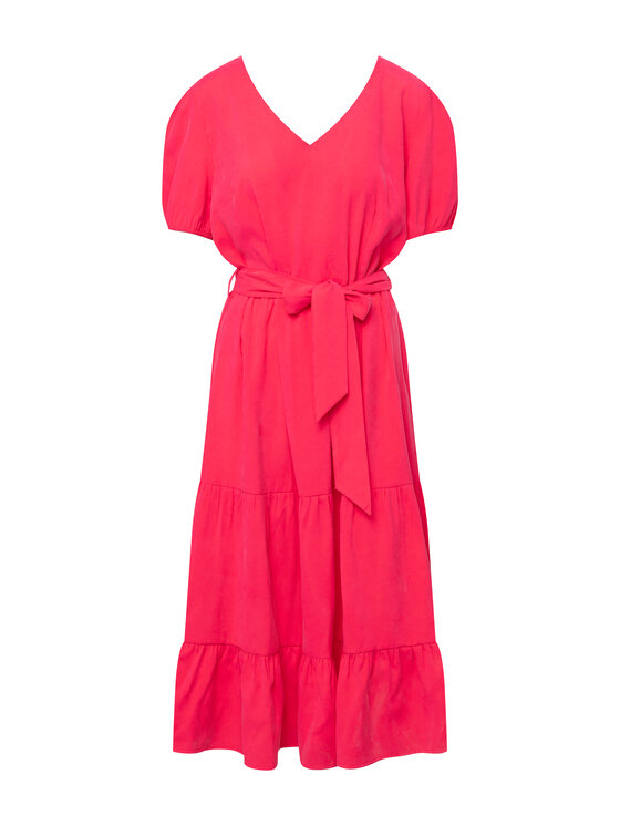 QUIOSQUE QUIOSQUE Každodenní šaty 4VF001 Růžová Regular Fit