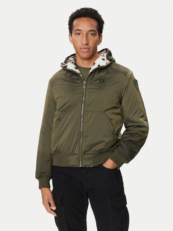 Blauer Blauer Демісезонна куртка Beecher 26WBLUC06193 Сірий Regular Fit
