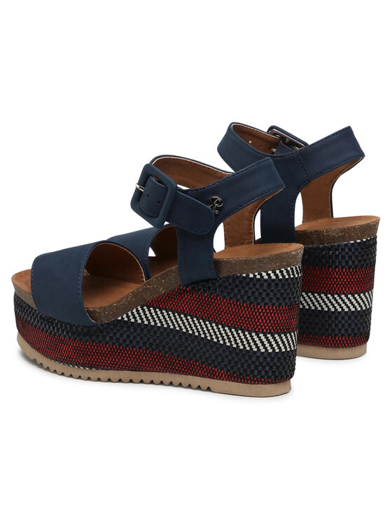 Sandali 72671 Blu scuro
