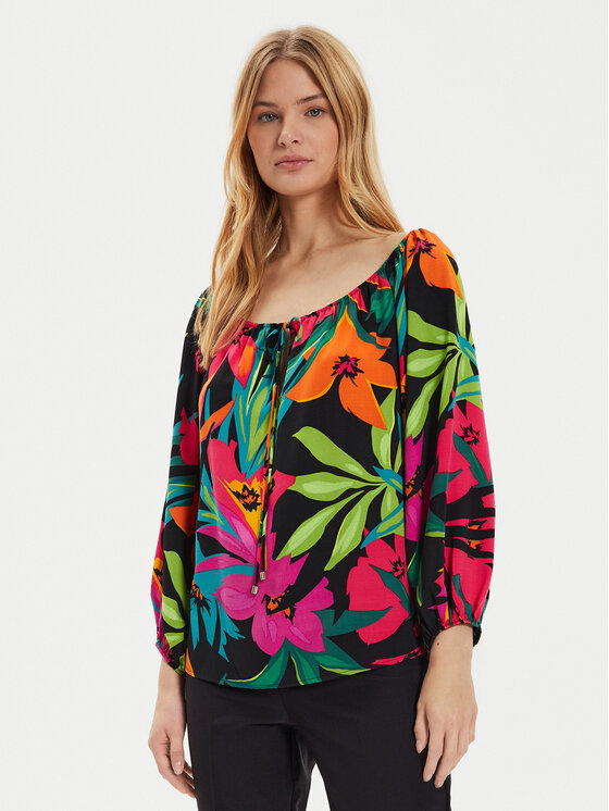 Joseph Ribkoff Joseph Ribkoff Bluză 242175 Colorat Relaxed Fit