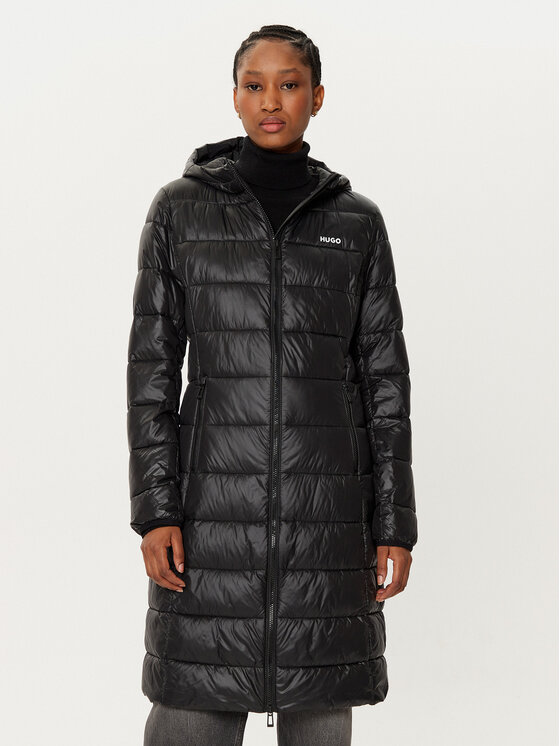 HUGO HUGO Žieminė striukė Famalia-2 50519407 Juoda Slim Fit