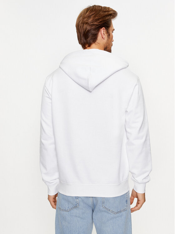 Richmond X Richmond X Mikina UMA23176FE Biela Relaxed Fit