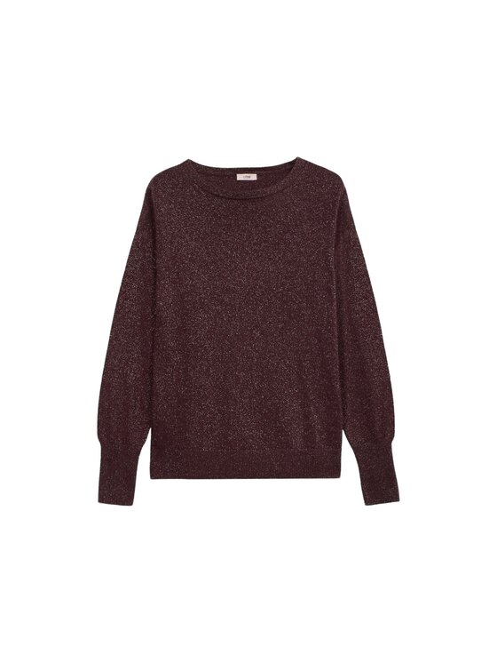 Oltre Oltre Cardigan M307J005045N036 Bordeaux Regular Fit