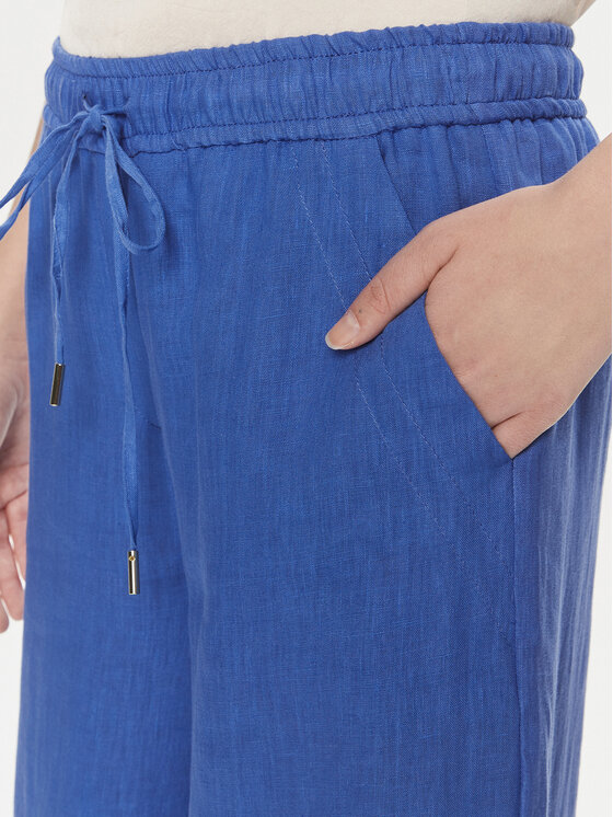 Marella Marella Pantaloni culotte 2413131084 Blu Regular Fit