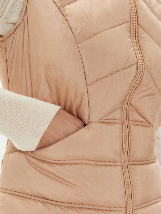 Guess Guess Bezrękawnik W4YL08 WGAE2 Beżowy Regular Fit