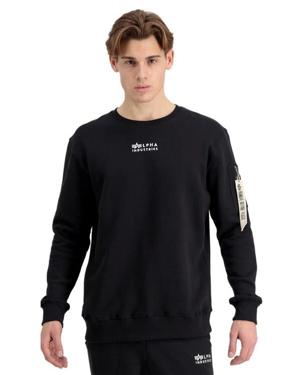 Alpha Industries Alpha Industries Mikina AI.118316-649-S Čierna Regular Fit
