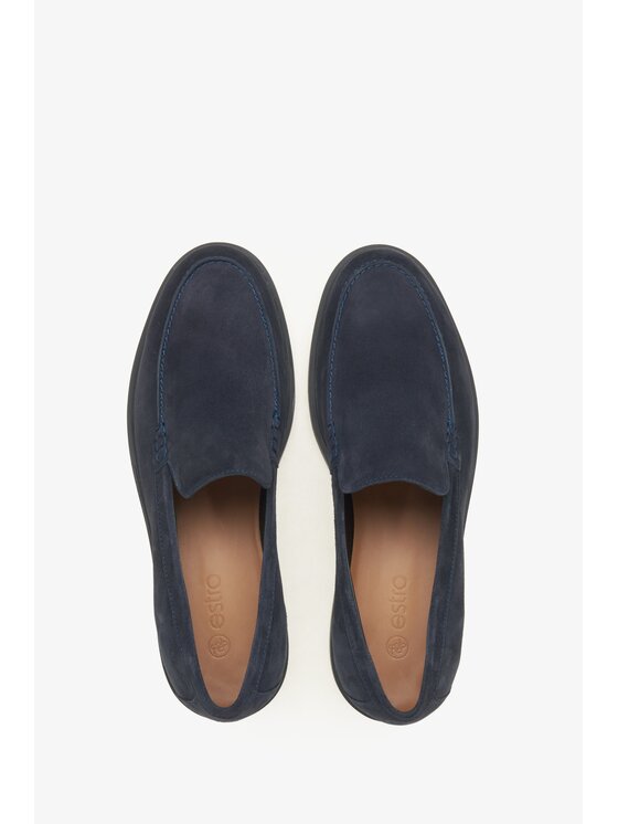 Estro Estro Mokasyny ER00115835 Granatowy