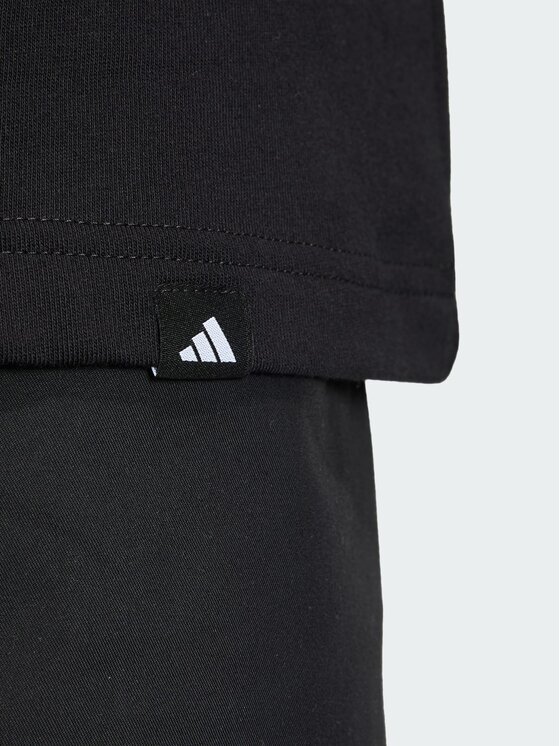 adidas adidas T-Shirt 165126 Czarny Regular Fit