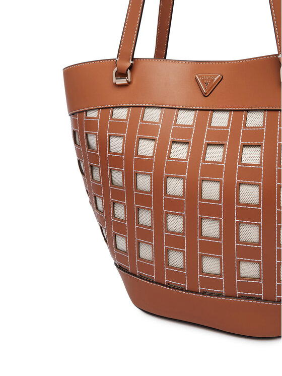 Guess Guess Дамска чанта Frankie HWWG97 36220 Кафяв