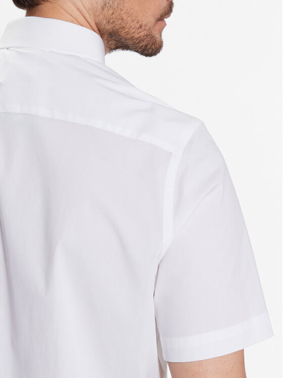 Calvin Klein Calvin Klein Πουκάμισο K10K109440 Λευκό Regular Fit