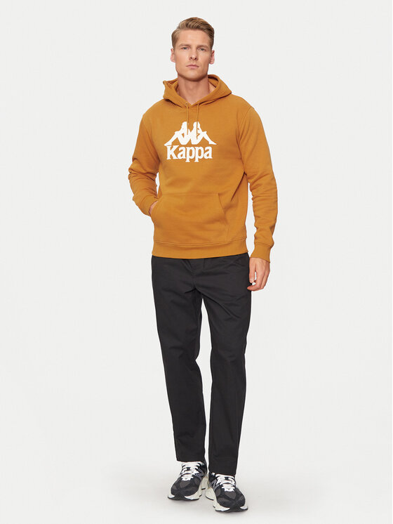 Kappa Kappa Суитшърт Malmo 3 Auth Kontemporary 341M43W Жълт Regular Fit