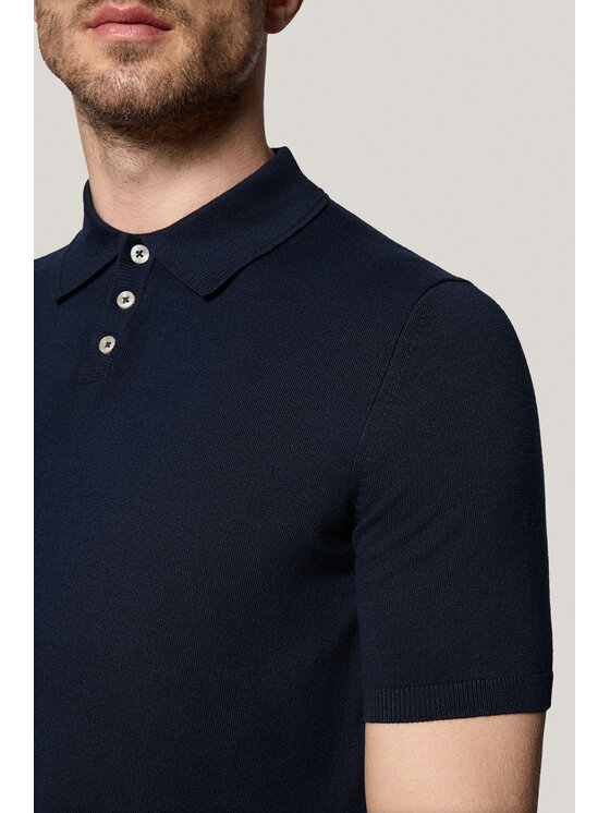 Próchnik Próchnik Polo PM7 PO073125000056 Granatowy Regular Fit