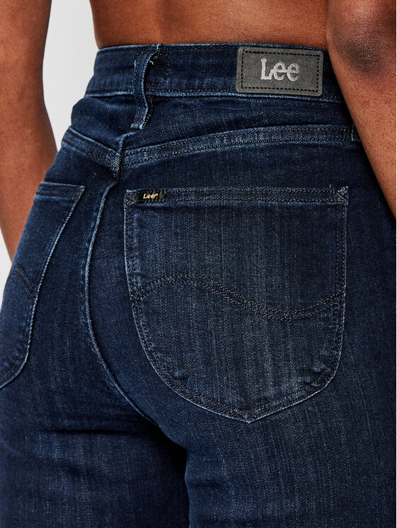 Lee Lee Jeansy Ivy L32EKJZP 112107405 Granatowy Skinny Fit