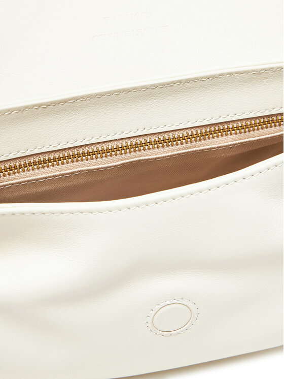 PINKO PINKO Torebka Jolene Shoulder Mini PE 25 PLTT 102802 A270 Biały