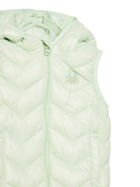 United Colors Of Benetton United Colors Of Benetton Prsluk 21INGJ00H Zelena Regular Fit