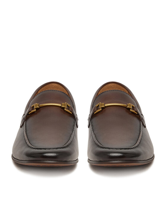 GINO ROSSI GINO ROSSI Loafersy EO-BENITO-01 126AM Brązowy ciemny
