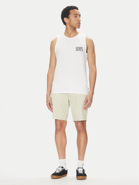 Levi's® Levi's® Tank top Graphic Rower A7642-0005 Biały Regular Fit
