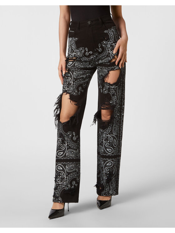 PHILIPP PLEIN PHILIPP PLEIN Jeansy 2947 Czarny