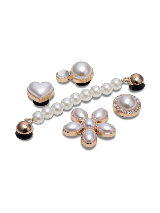 Crocs Crocs Ukras za obuću Dainty Pearl Jewelry 5 Pack 10013133 Šarena