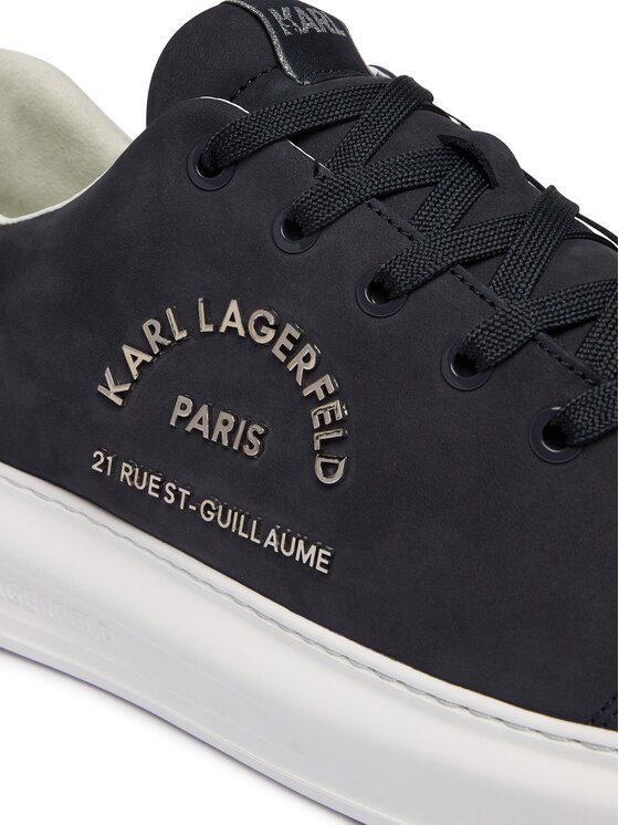 KARL LAGERFELD KARL LAGERFELD Sneakersy Kapri KL52539B Granatowy