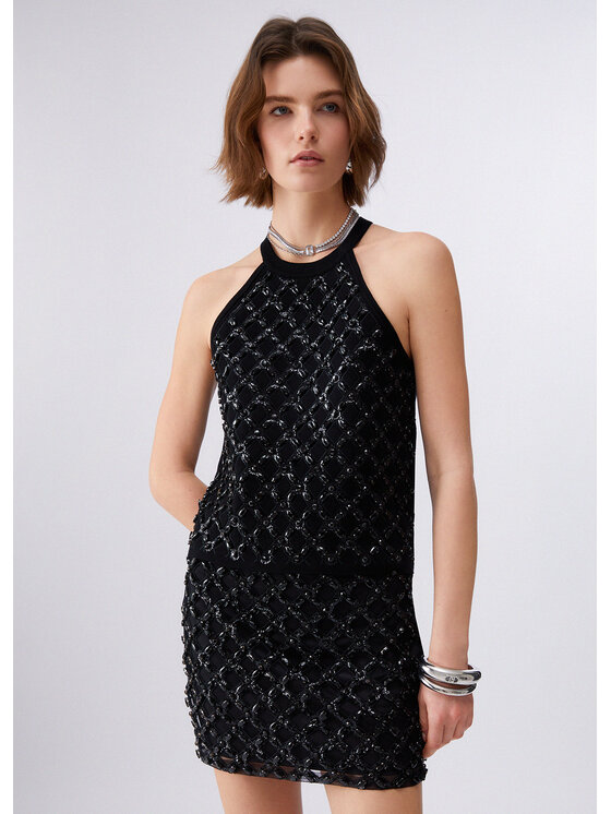 Liu Jo Liu Jo Maglione PA6048MS99E22222 Nero Regular Fit