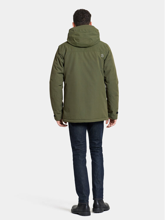 Didriksons Didriksons Giubbotto invernale Stefan Usx Jkt 505041 Verde Regular Fit