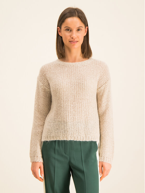 Marella Marella Sweter Cicala 33660699 Beżowy Regular Fit