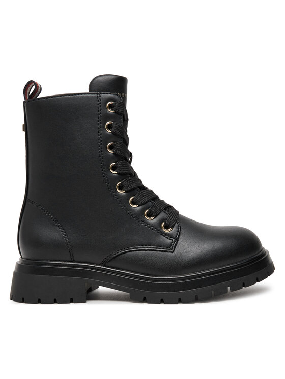 Trappers Tommy Hilfiger Lace-Up Bootie T3A5-33569-1351 M Negru