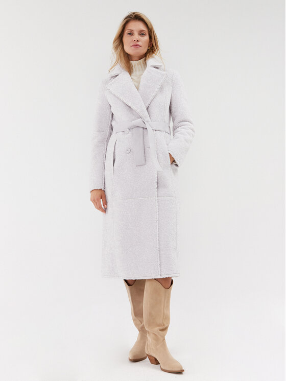 Patrizia Pepe Patrizia Pepe Кожух 2O0087/E012-W356 Сив Regular Fit