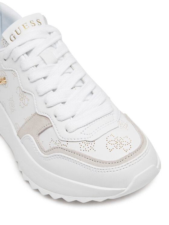 Guess Guess Sneakersy FLPVI3 LEL12 Biały