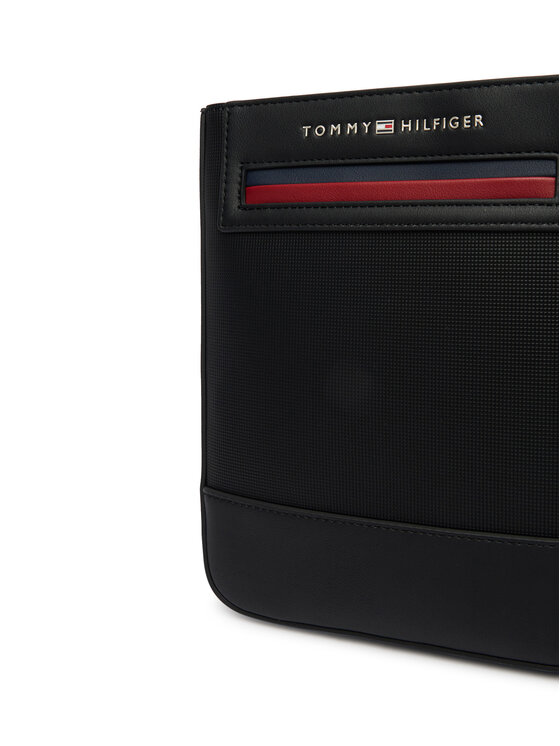 Tommy Hilfiger Tommy Hilfiger Torbica za okrog pasu Th Foundation Mini Crossover AM0AM14157 Črna