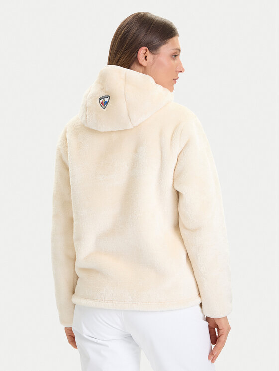 Rossignol Rossignol Felpa di pile RLOWS01 120 Écru Relaxed Fit