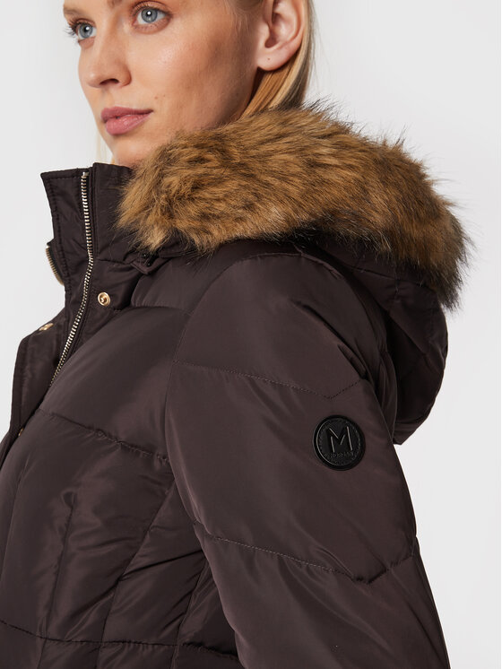 Morgan Morgan Kurtka puchowa 222-GITAM Brązowy Regular Fit