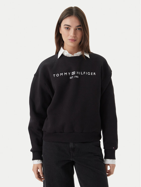 Tommy Hilfiger Hanorac WW0WW47831 Negru Regular Fit