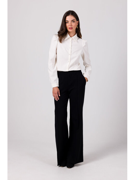 BeWear BeWear Dámske nohavice B275 Čierna Modern Fit