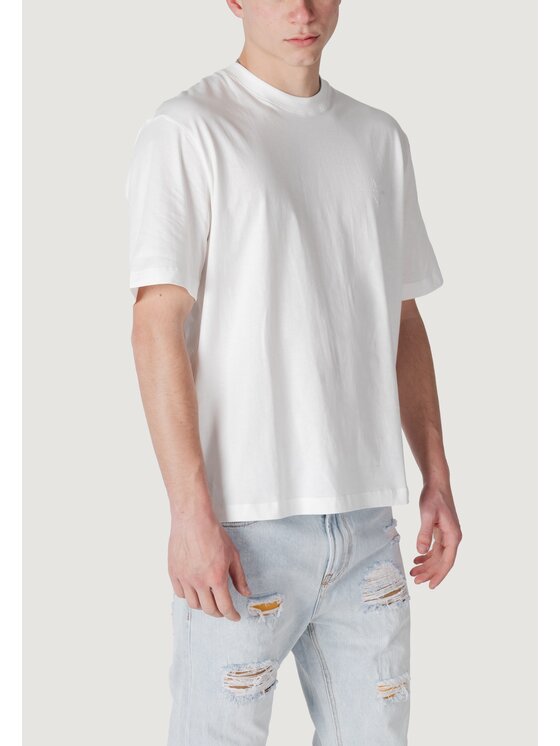 Armani Exchange Armani Exchange T-Shirt XM000763 AF12308 Biały Casual Fit