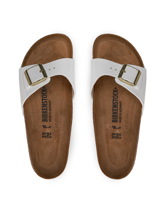Birkenstock Birkenstock Nazouváky Madrid 1005310 Bílá