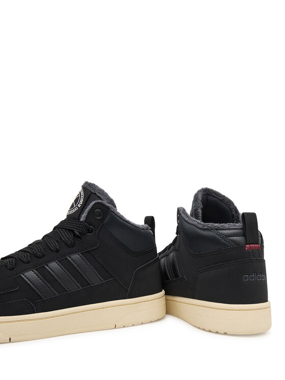 adidas adidas Αθλητικά Rapid Court Mid Winterized JR1027 Μαύρο