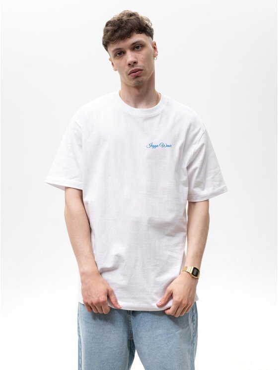Jigga Wear Jigga Wear T-Shirt 132328 Biały Oversize