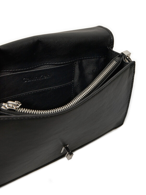 Calvin Klein Calvin Klein Torebka Ck Mini Conv Chain Bag K60K612806 Czarny