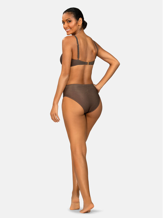 Feba Feba Dół od bikini FD164E Brązowy